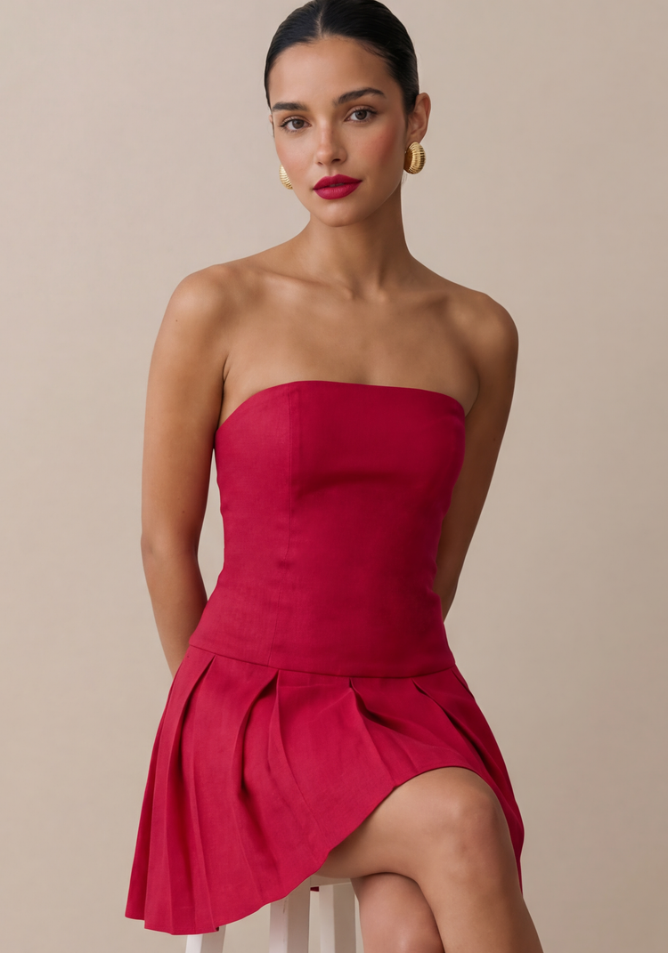 Elisabetta Linen Dress