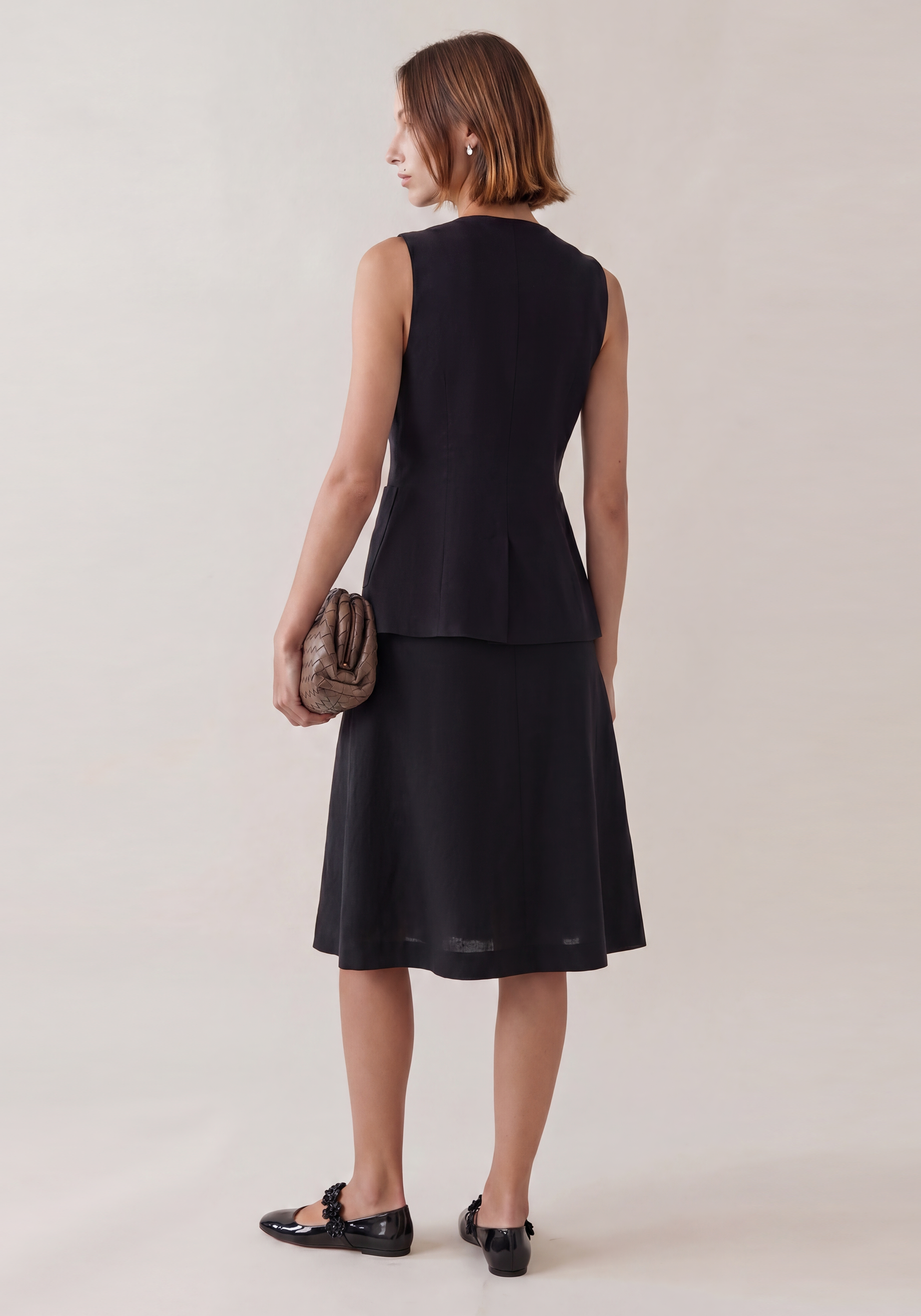 Lucie Linen Skirt
