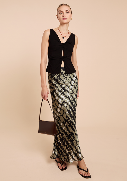 Reece Silk Skirt