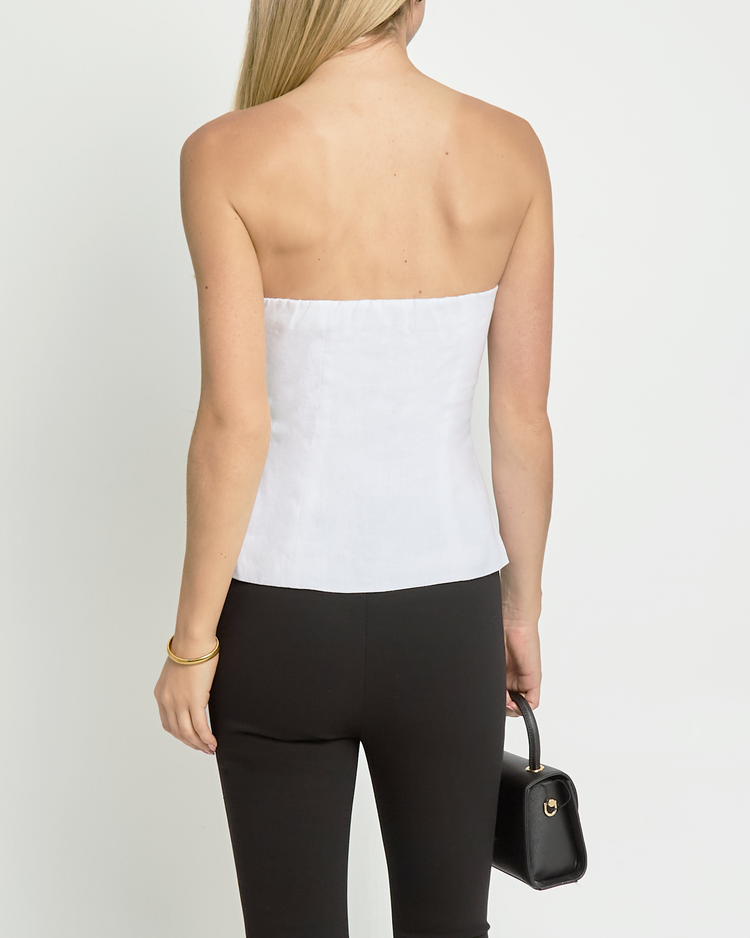Chantilly Linen Top