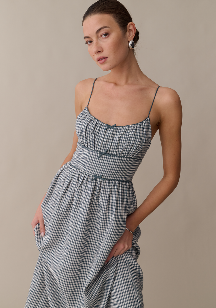 Darya Linen Dress