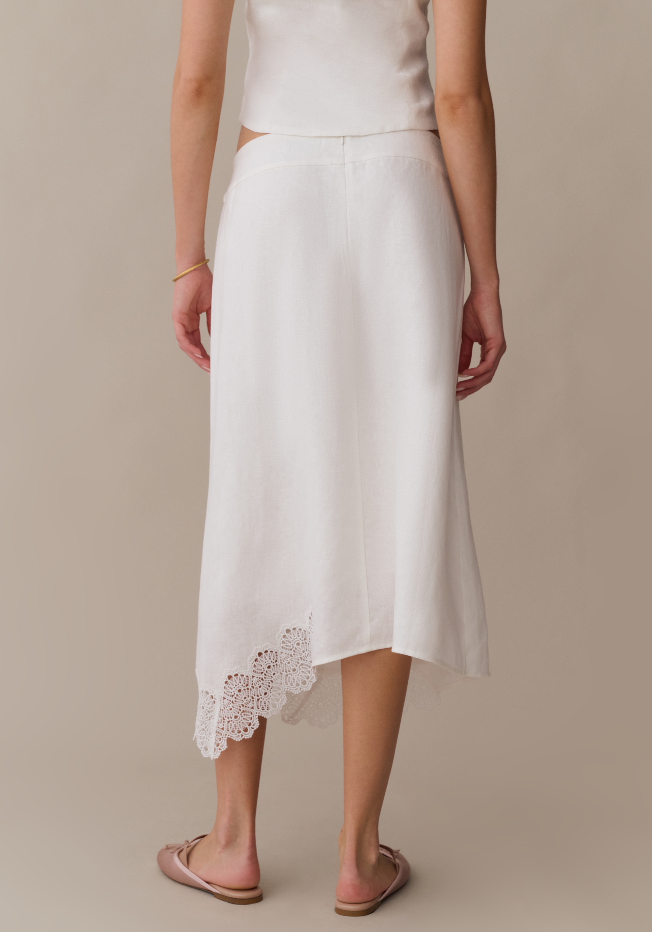 Trinity Linen Skirt