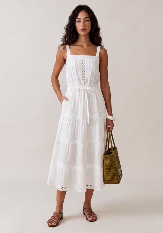 Camellia Cotton Dress