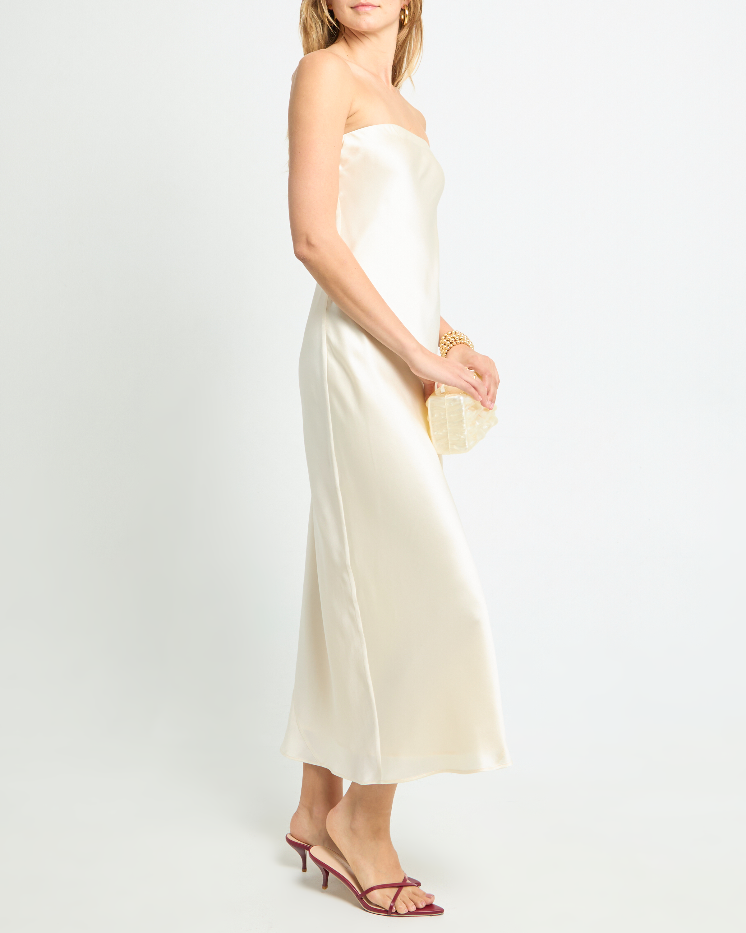 O.P.T. Reagan Silk Slip Dress O.P.T. Reagan Silk Slip Dress