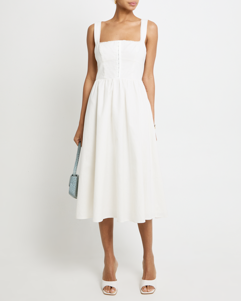 chinese dress ladies Marina Linen Dress