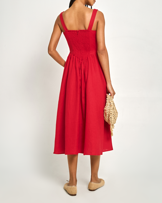 Linda Dress Chiara Sunset Print