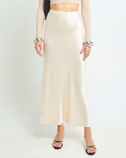 Skylar Silk Maxi Skirt