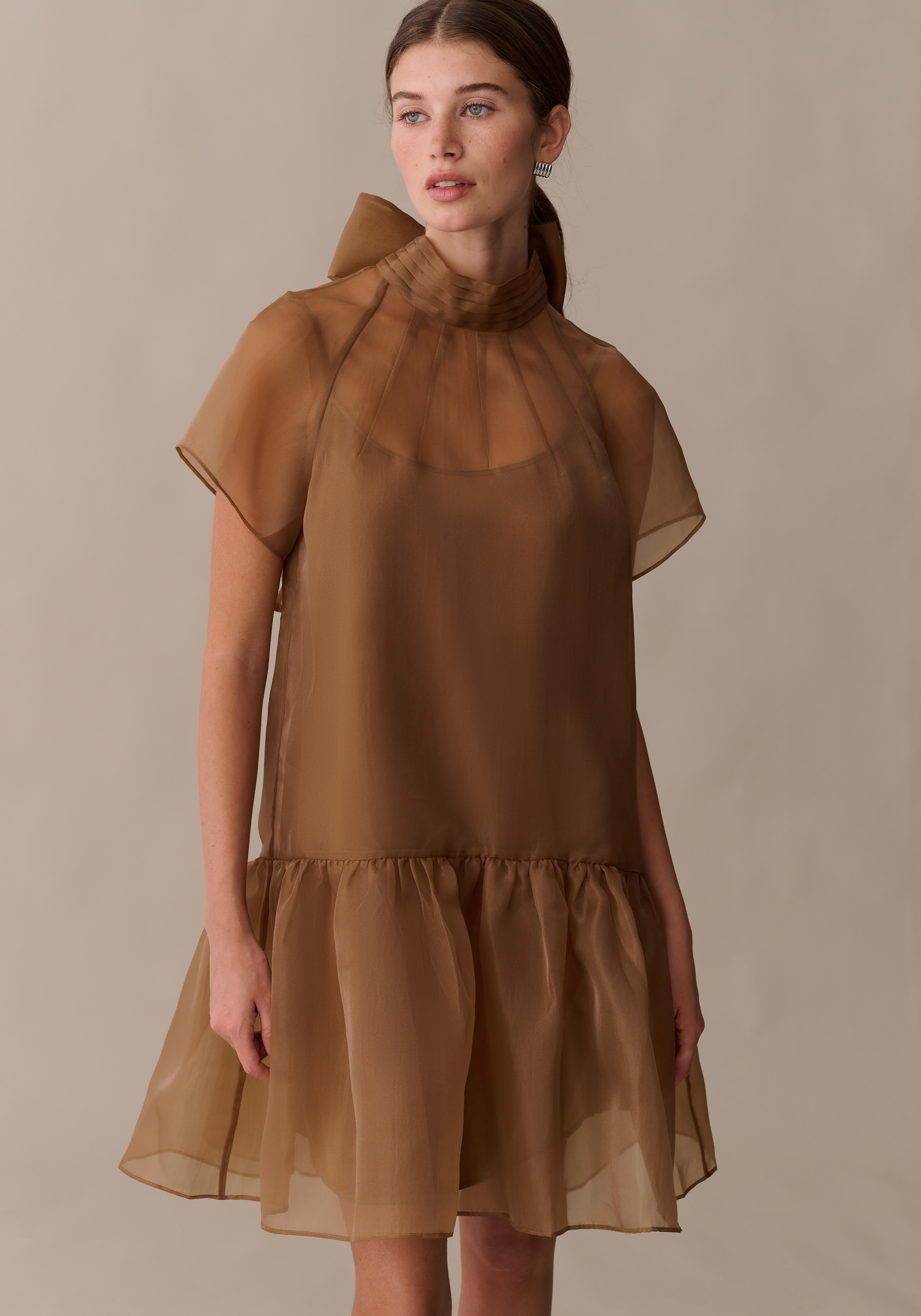 Few Moda | Joni Mini Dress - Brown Sugar / M Few Moda | Joni Mini Dress - Brown Sugar / M
