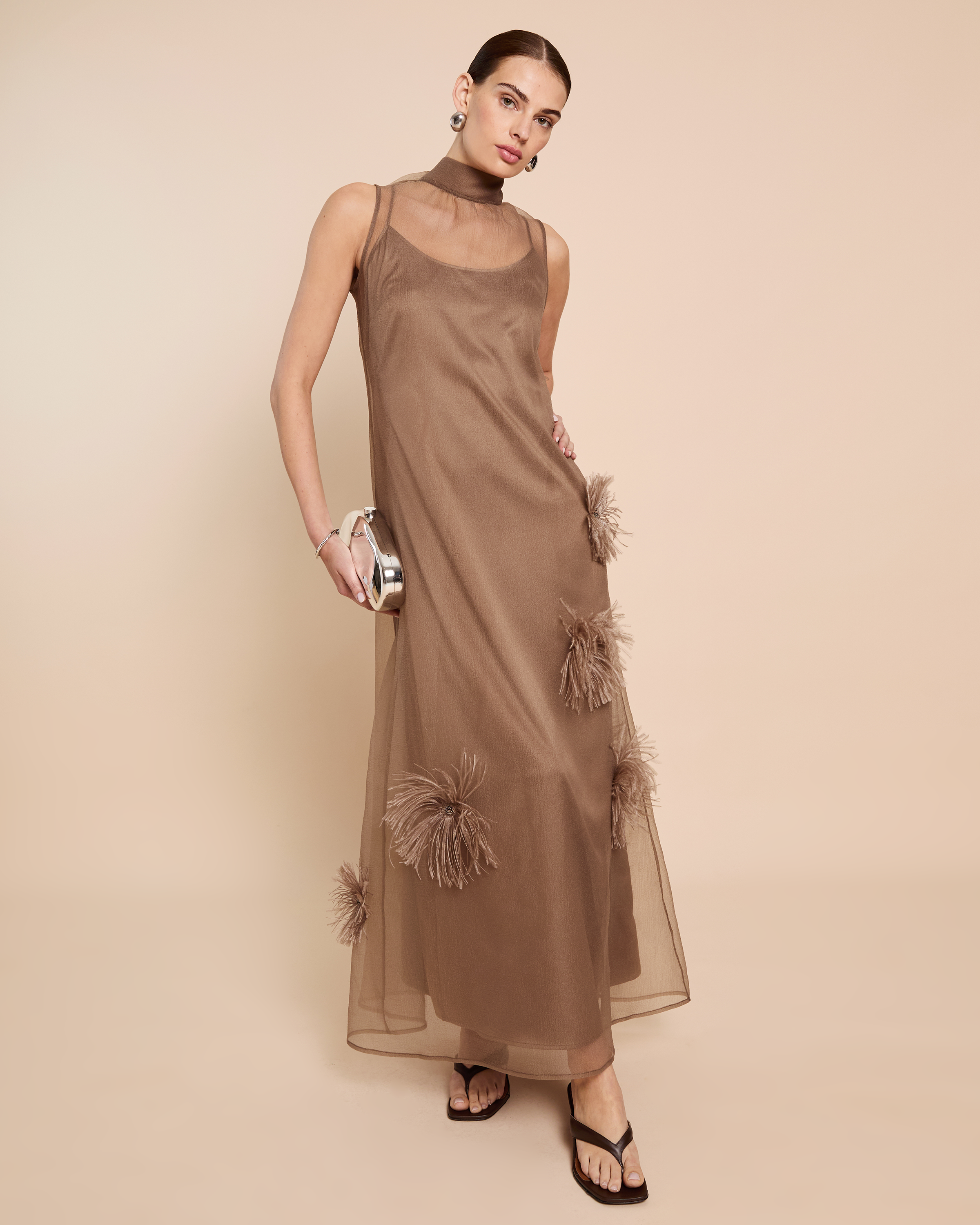 Few Moda | Naia Dress - Oatmeal / L Few Moda | Naia Dress - Oatmeal / L