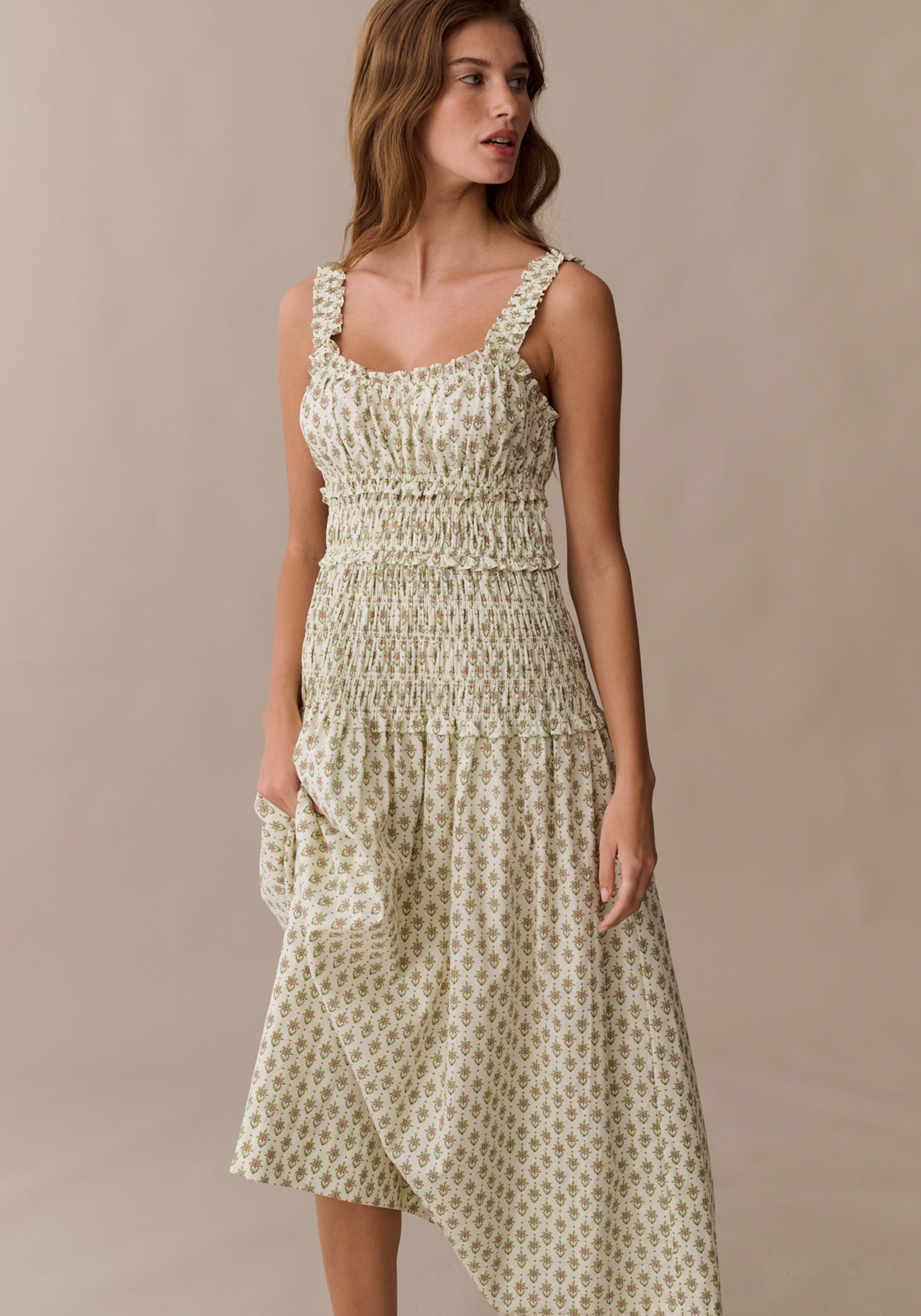 Few Moda | Freya Cotton Dress - Wild Daisy / XL Few Moda | Freya Cotton Dress - Wild Daisy / XL