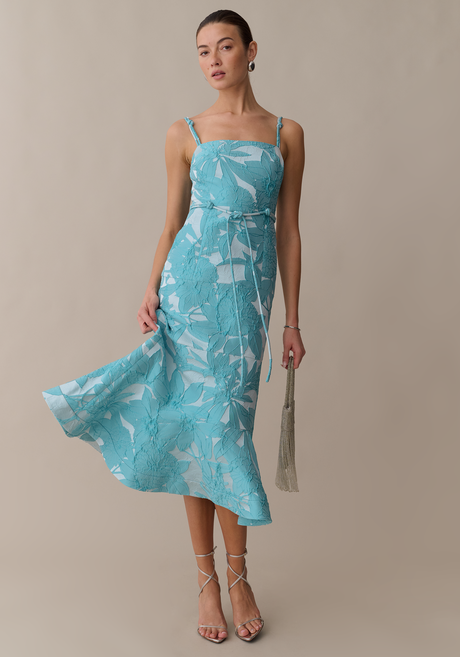 Few Moda | Jacqueline Dress - Glacial Jacquard / XL Few Moda | Jacqueline Dress - Glacial Jacquard / XL