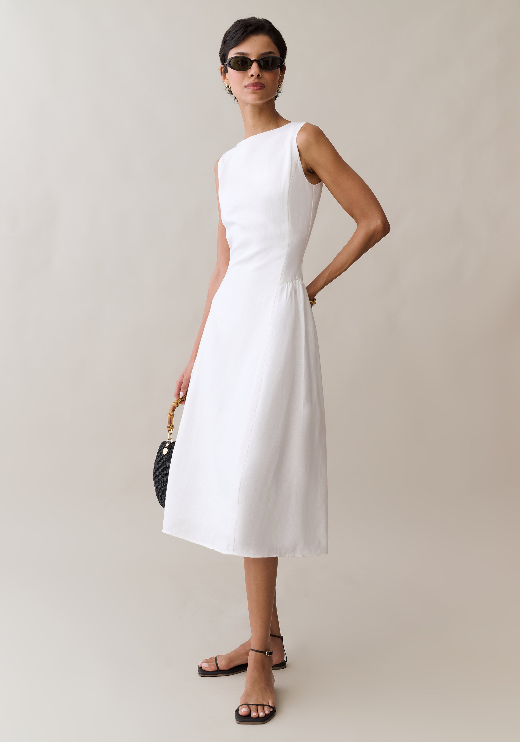 Avalon Linen Dress