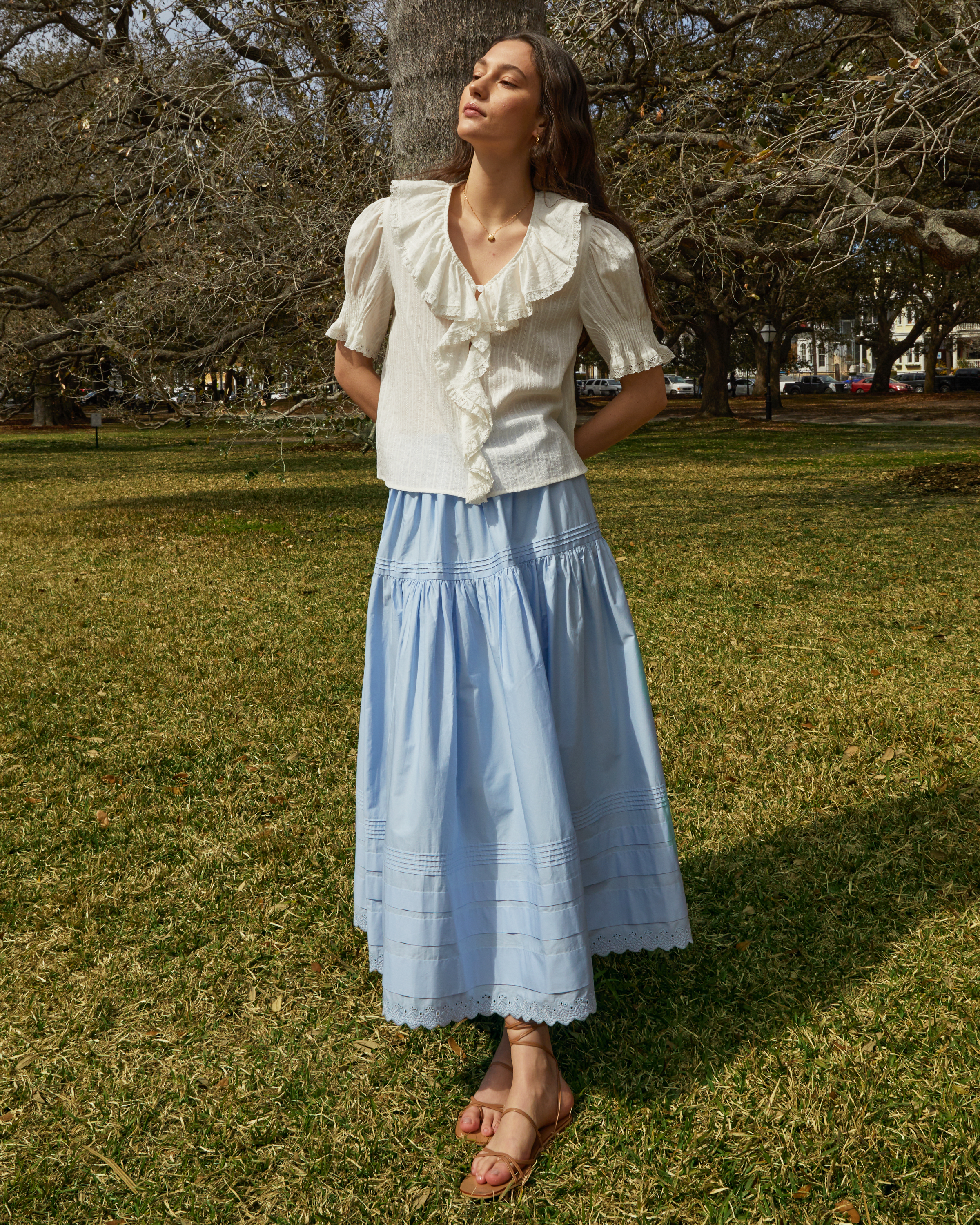skirts dresses cotton Few Moda | Iza Cotton Skirt