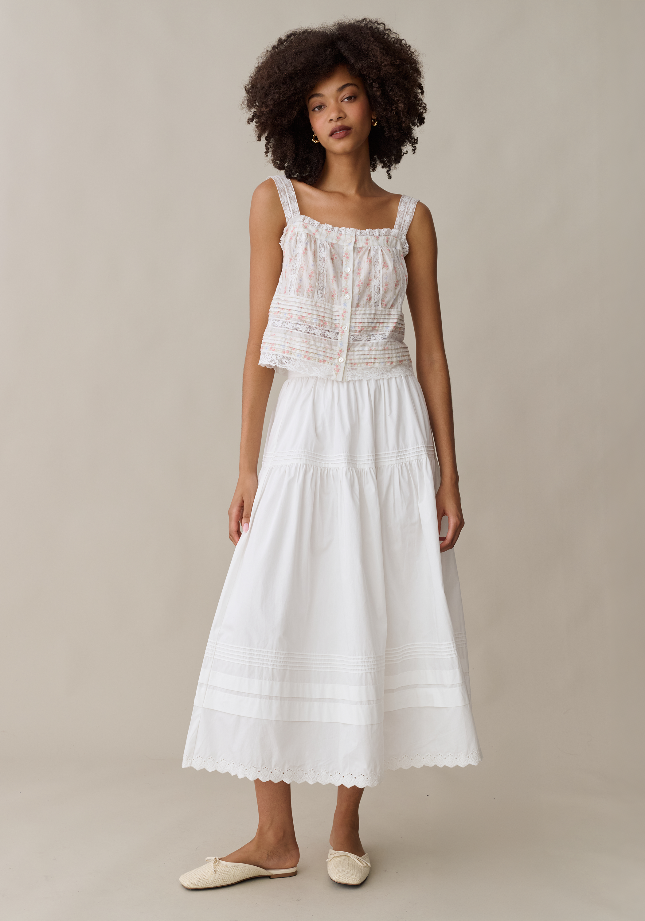Beth Cotton Skirt Beth Cotton Skirt