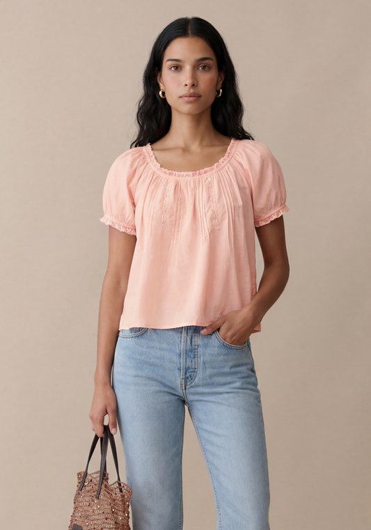 Isaline Cotton Top