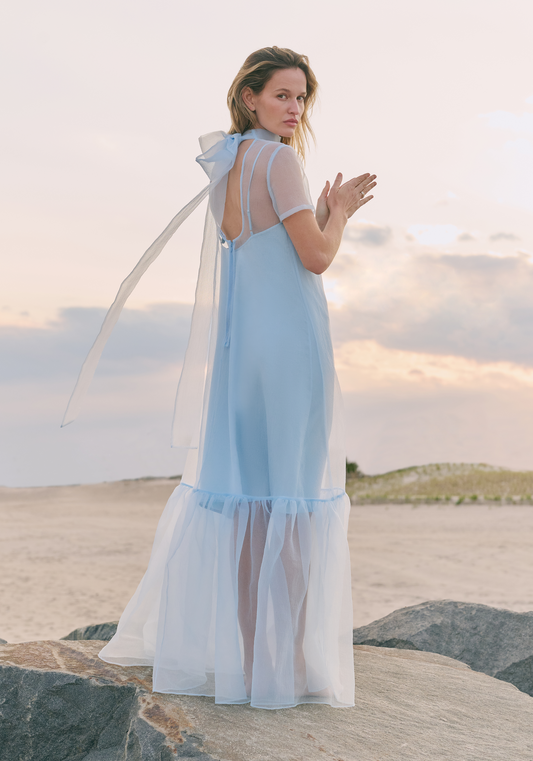 baja linen midi dress Ester Tiered Linen Midi Dress • Shop American Threads Online Boutique Java / L main image 0