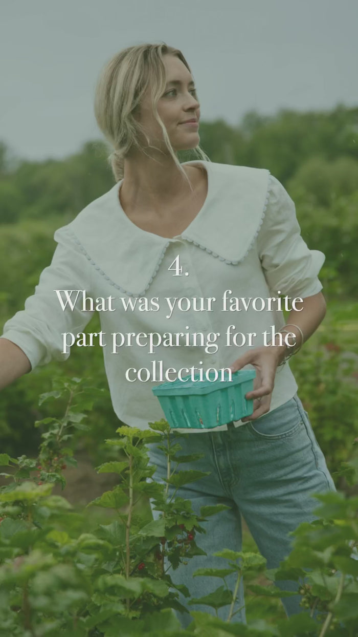 What was your favorite part preparing for the collection
