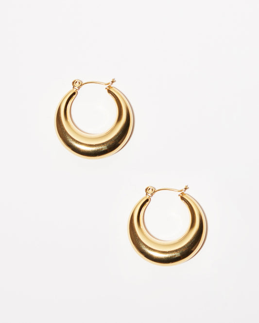 Gold Bold Hoops