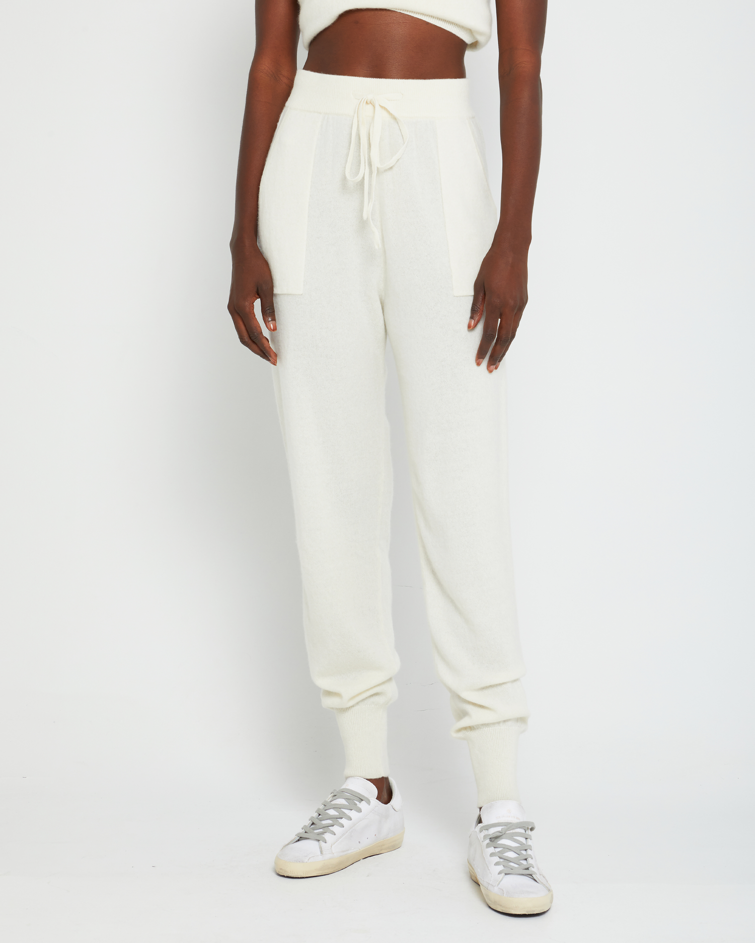 Theory top cashmere jogger